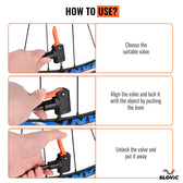 Cycle Pump for Bicycle with Meter