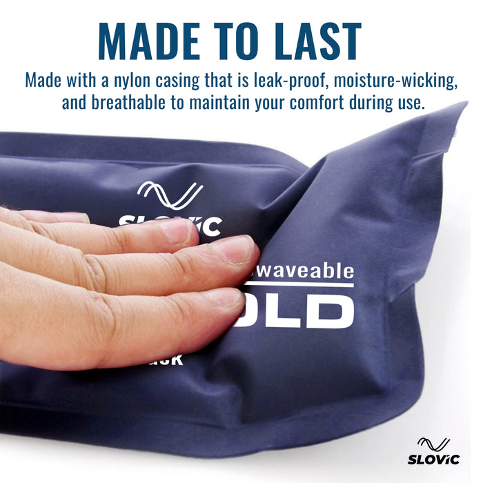 Slovic Reusable Hot & Cold Gel Pack for Pack of 2