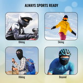 Balaclava Mask for Men | Breathable Face Cover for Biking, Cycling & Riding
