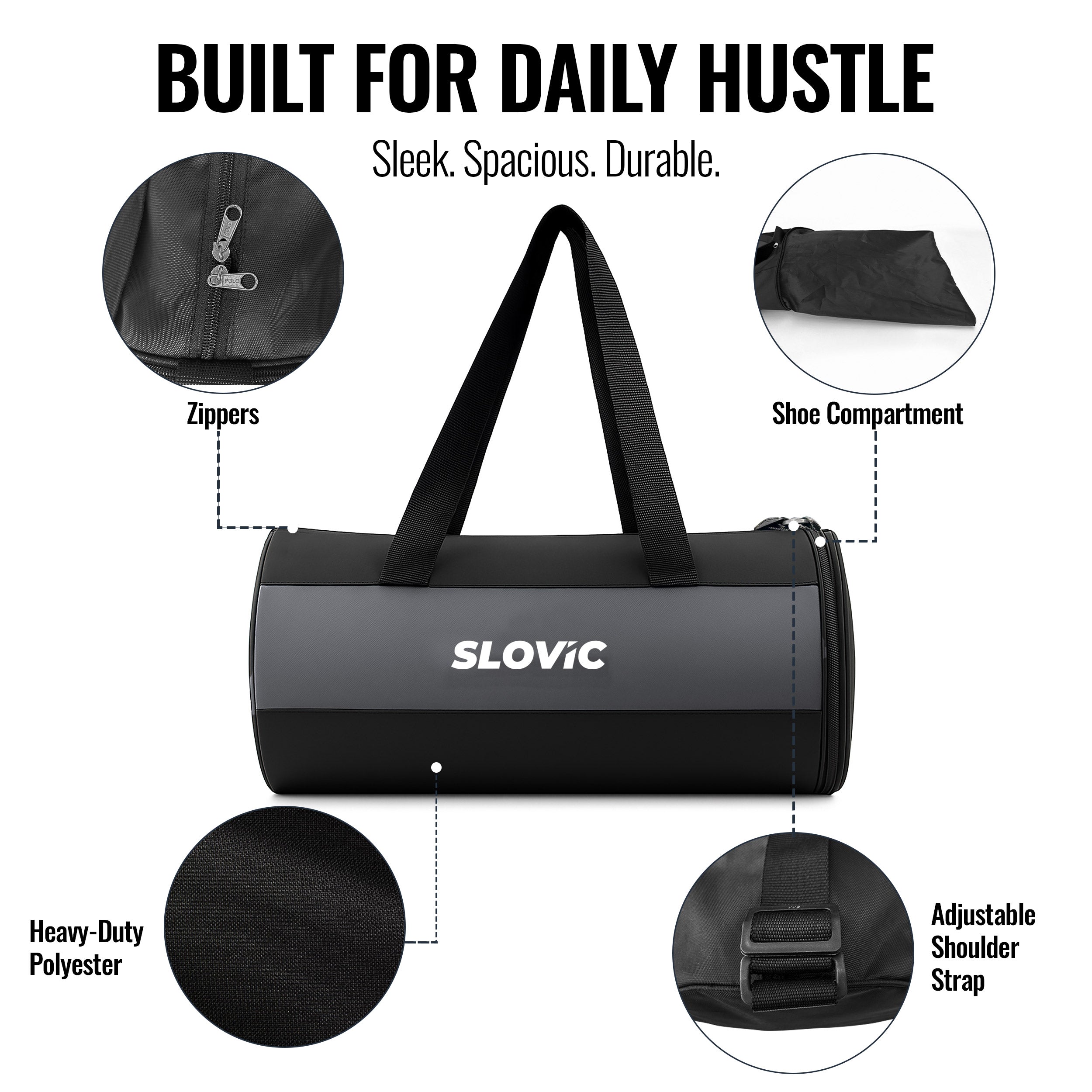 Gym Bag for Men- 20 LTR