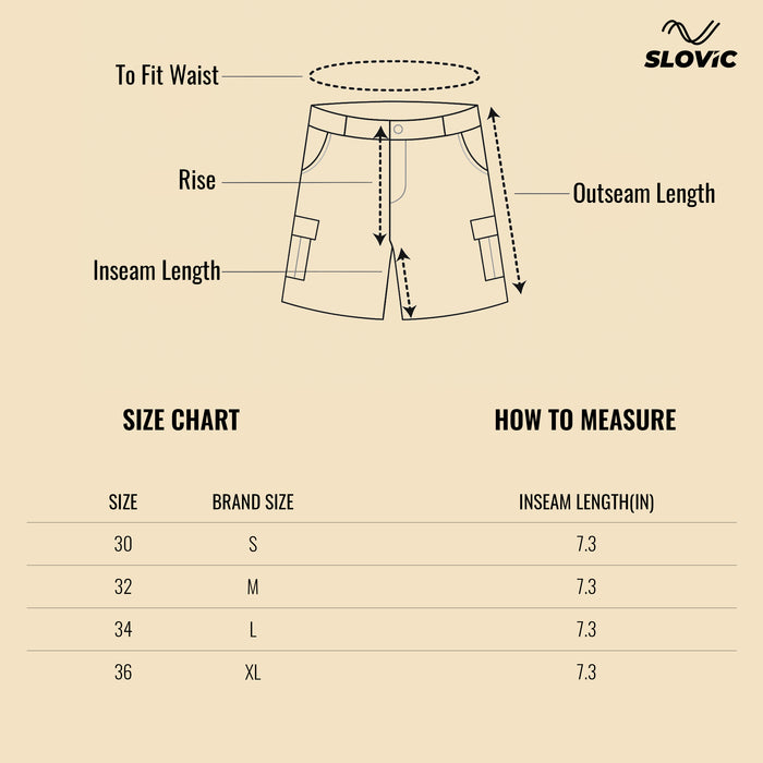 Slovic Men’s 2-in-1 Running & Gym Shorts | Double Layer Design | Lightweight & Breathable | Size-XL