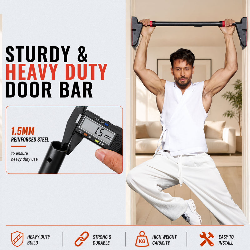 300 Kg Heavy Duty Adjustable Pull Up Bar (76-95 CM)