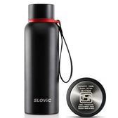 Insulated Water Bottle - 750ml, 24-Hour Temp - Black