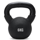 Kettlebell 6 KG - Neoprene Kettle Bell for Home Gym & Workout - Soft Anti-Slip Handle