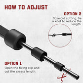 Slovic Adjustable Skipping Rope | Tangle Free