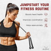 Slovic Adjustable Skipping Rope | Tangle Free