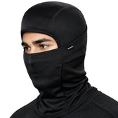 Balaclava Mask for Men - Face Cover for Bikers - Black - Outdoor Mask