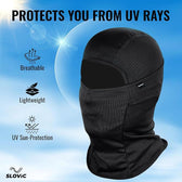 Balaclava Mask for Men - Face Cover for Bikers - Black - Outdoor Mask