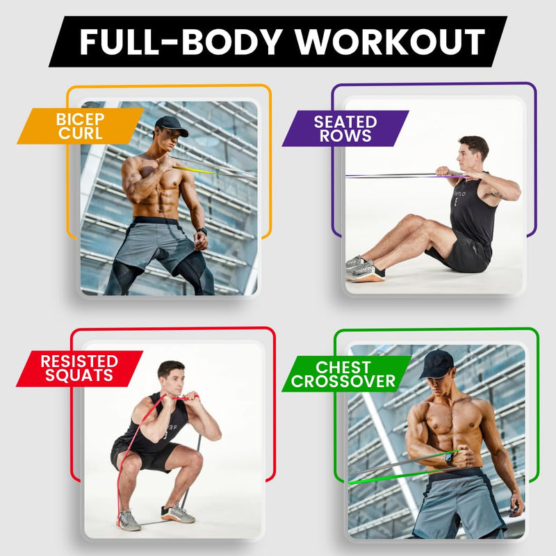 Resistance Band 15-30 Kg (Blue & Grey)