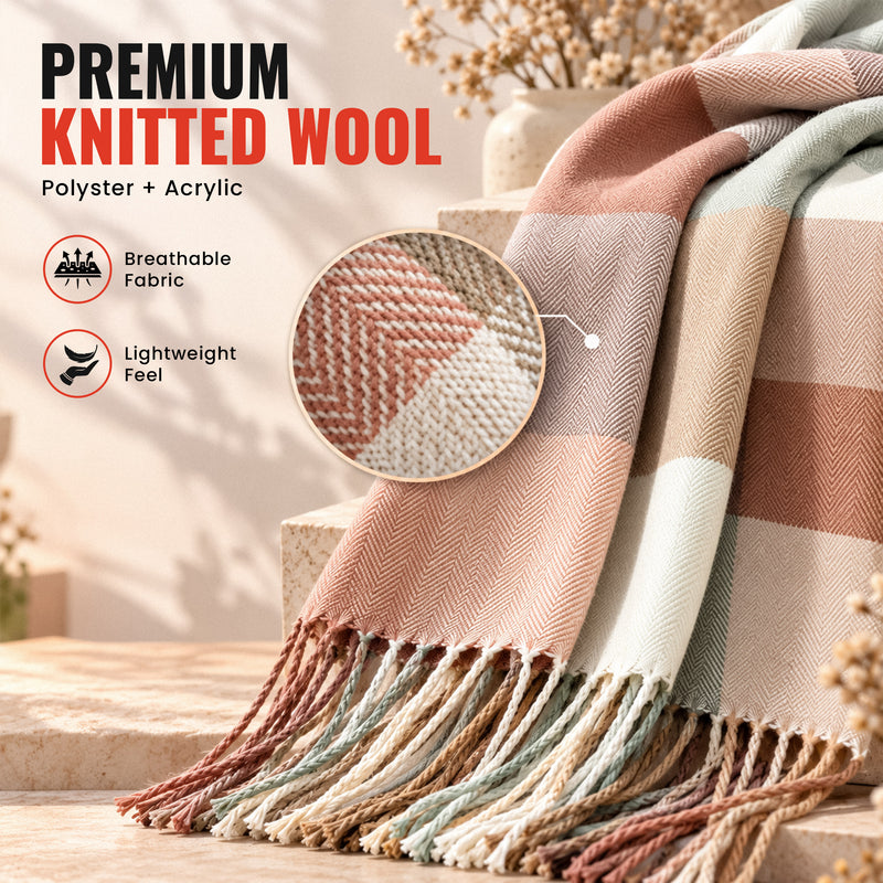 Cozy Scarf for Women & Men - Beige