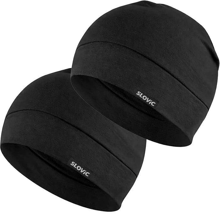 Slovic Helmet Skull Cap for Men - Pack of 2