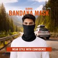 Winter Bandana - Black - Winter Wear & Outdoor Use