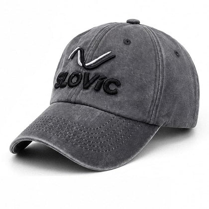 Canvas Baseball Cap for Men & Women | Adjustable Sports Cap | Grey