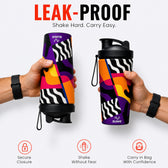 750 ml Stainless Steel Shaker Bottle | 4D Printed | Leakproof Gym Shaker
