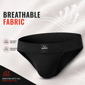 Gym Supporter for Men -Comfortable Sports Supporter -Black - Size M & L