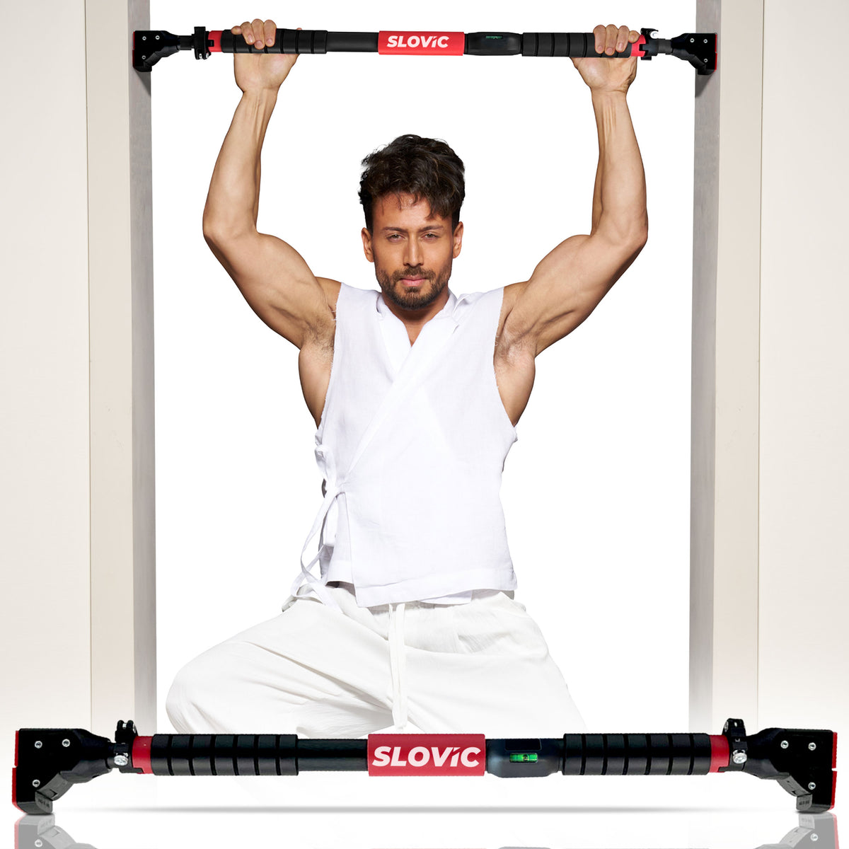 Slovic Adjustable No Screw Pull Up Bar (72-110cm, 200kg) - Image 1