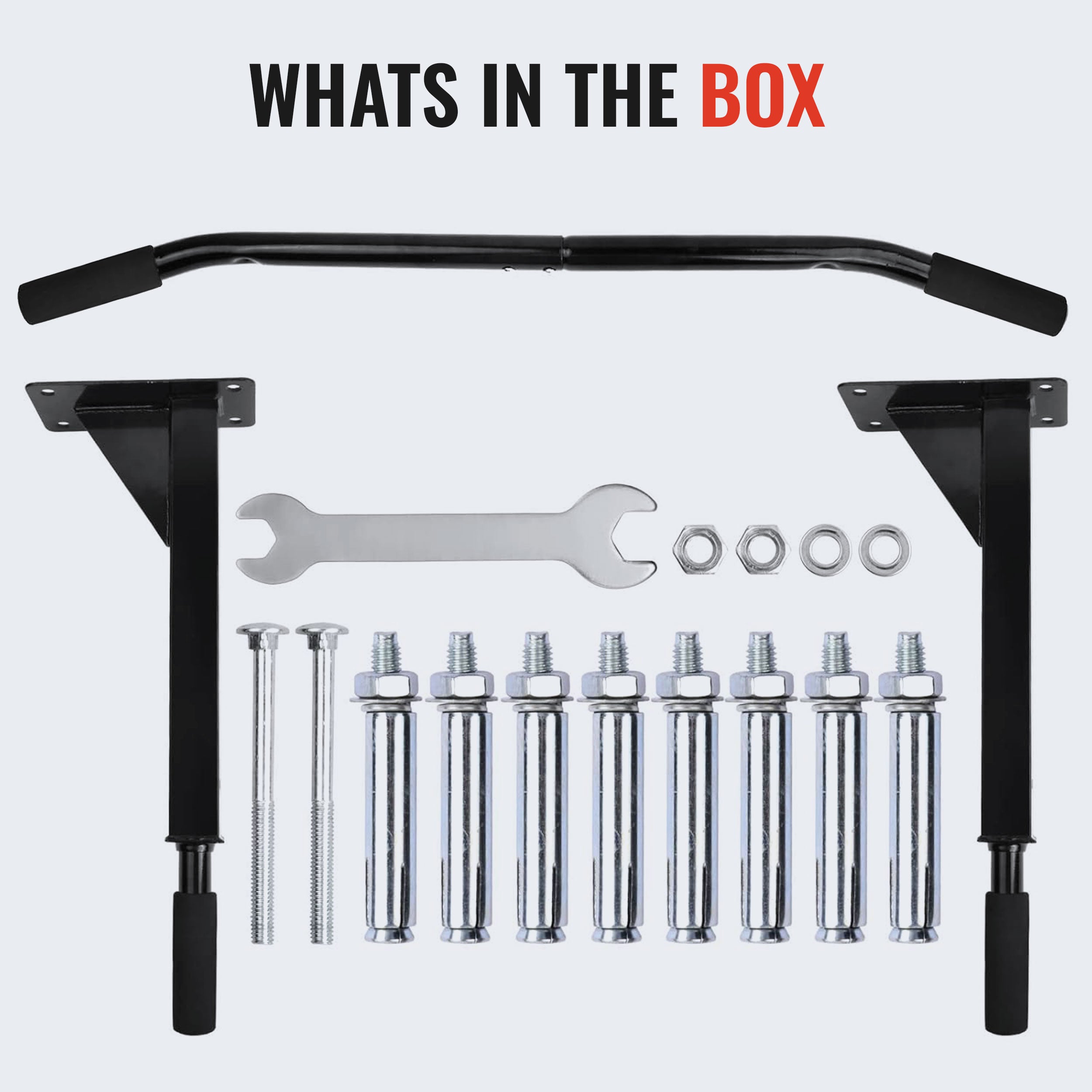 200 Kg Wall Mount Pull-Up Bar
