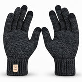 Premium Winter Gloves for Men & Women - Black