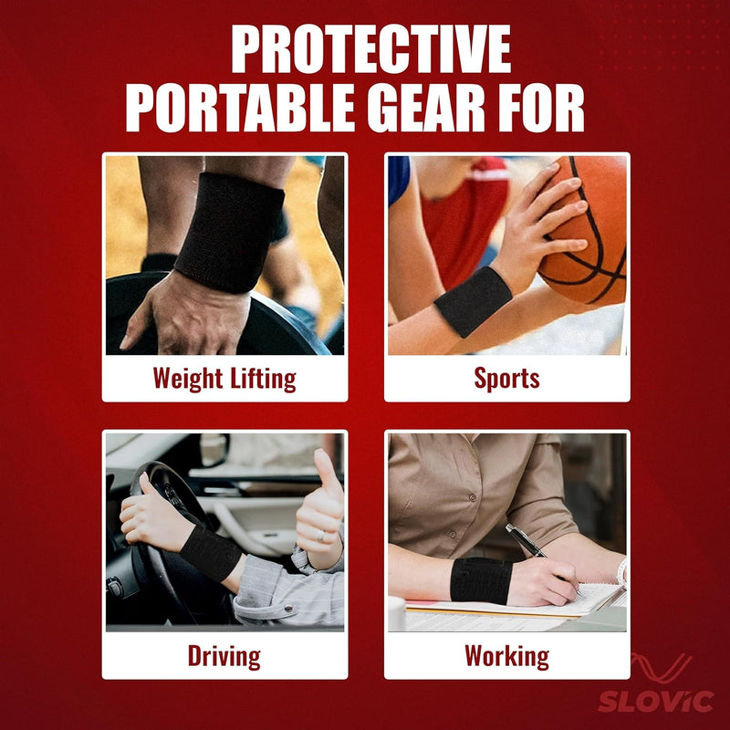 Slovic Premium Wrist Band for Men Gym