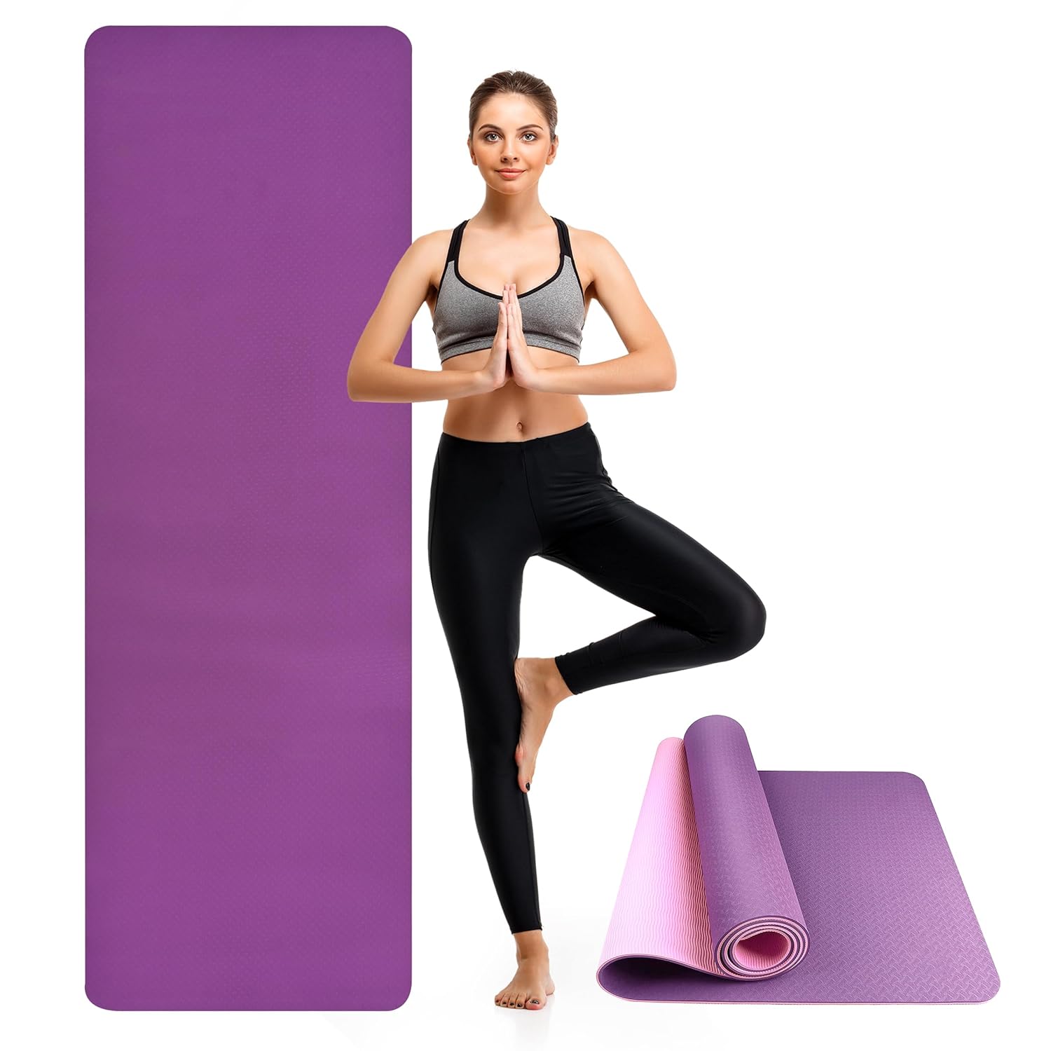 Slovic Yoga Mats For Women (TPE 6mm)