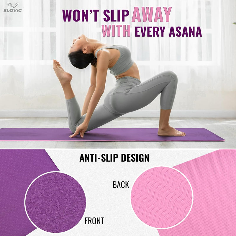 Yoga Mats For Women (TPE 6mm)