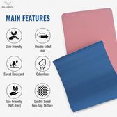 Yoga Mats For Women (6mm TPE)