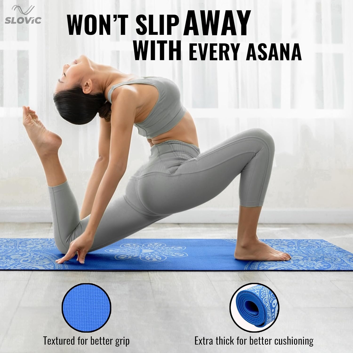 Slovic Yoga Mats For Women