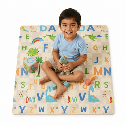 Foldable Play Mat | 3 Fold with zip slider bag
