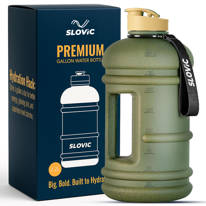 SLOVIC Gallon Water Bottle - 2+L
