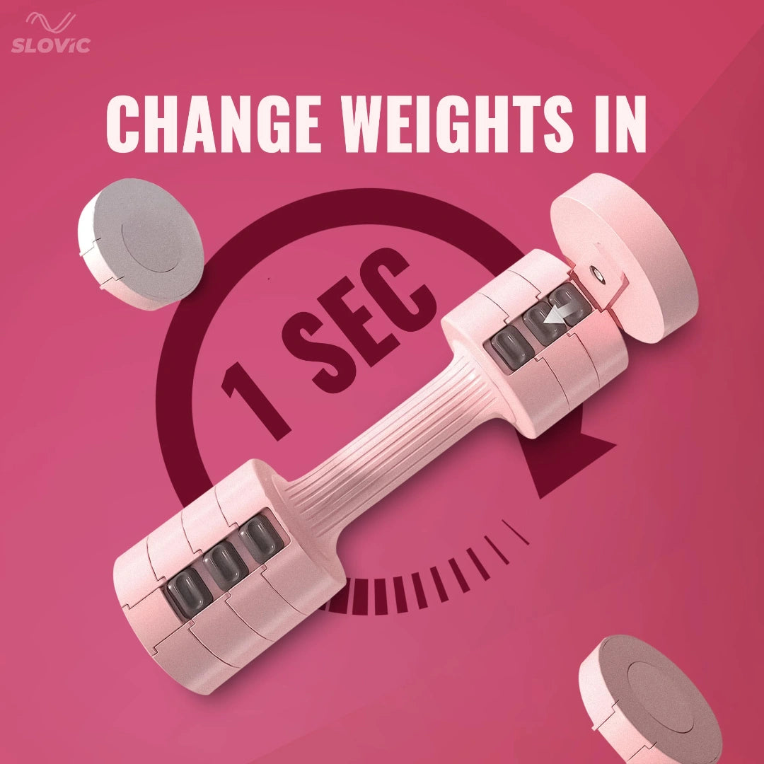 ABS Adjustable Dumbbell - 2.5kg Pair