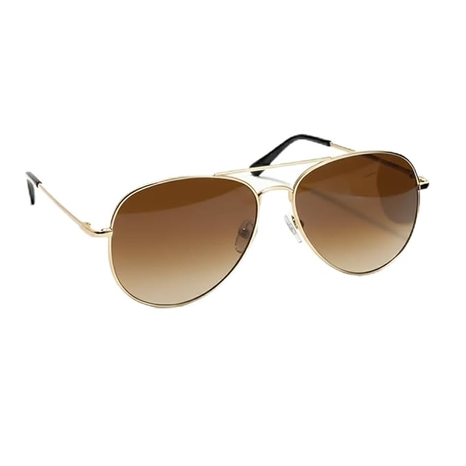 SLOVIC Aviator Sunglasses for Men- Gold