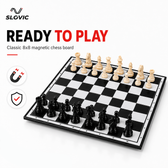 14 Inch Magnetic Foldable Chess Board Set | Magnetic Chess | for Kids & Adults
