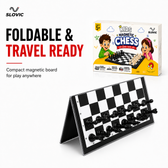 14 Inch Magnetic Foldable Chess Board Set | Magnetic Chess | for Kids & Adults