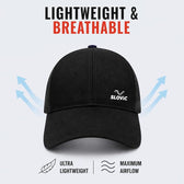 Baseball Cap for Men & Women | Adjustable Sports Cap | Black
