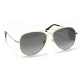 UV Protected Aviator Sunglasses- Gold