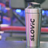 Silver Steel Protein Shaker - 750 ml
