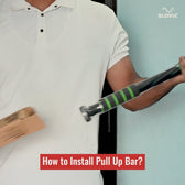 100 Kg Adjustable No Screw Pull Up Bar (62-100CM)