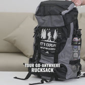 Rucksack Backpack Travel Bag - 55 LTR
