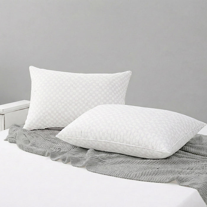 Slovic (Pack of 2) Hollow Fiber Sleeping Pillow – White | Soft & Supportive, Comfortable