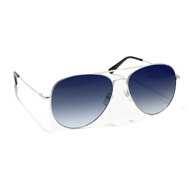 SLOVIC Aviator Sunglasses for Men- Silver